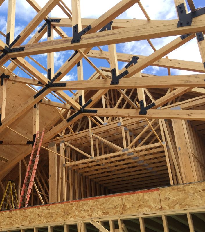 timber trusses beams